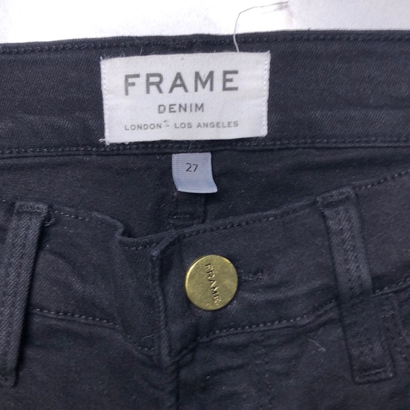 FRAME Le Skinny de Jeanne Le Color Ripped - Picture 3 of 7